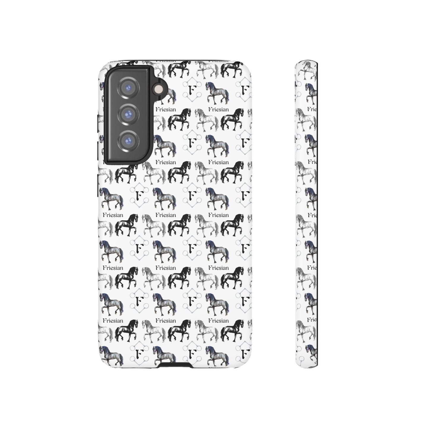 F is for Friesian Tough Phone Case