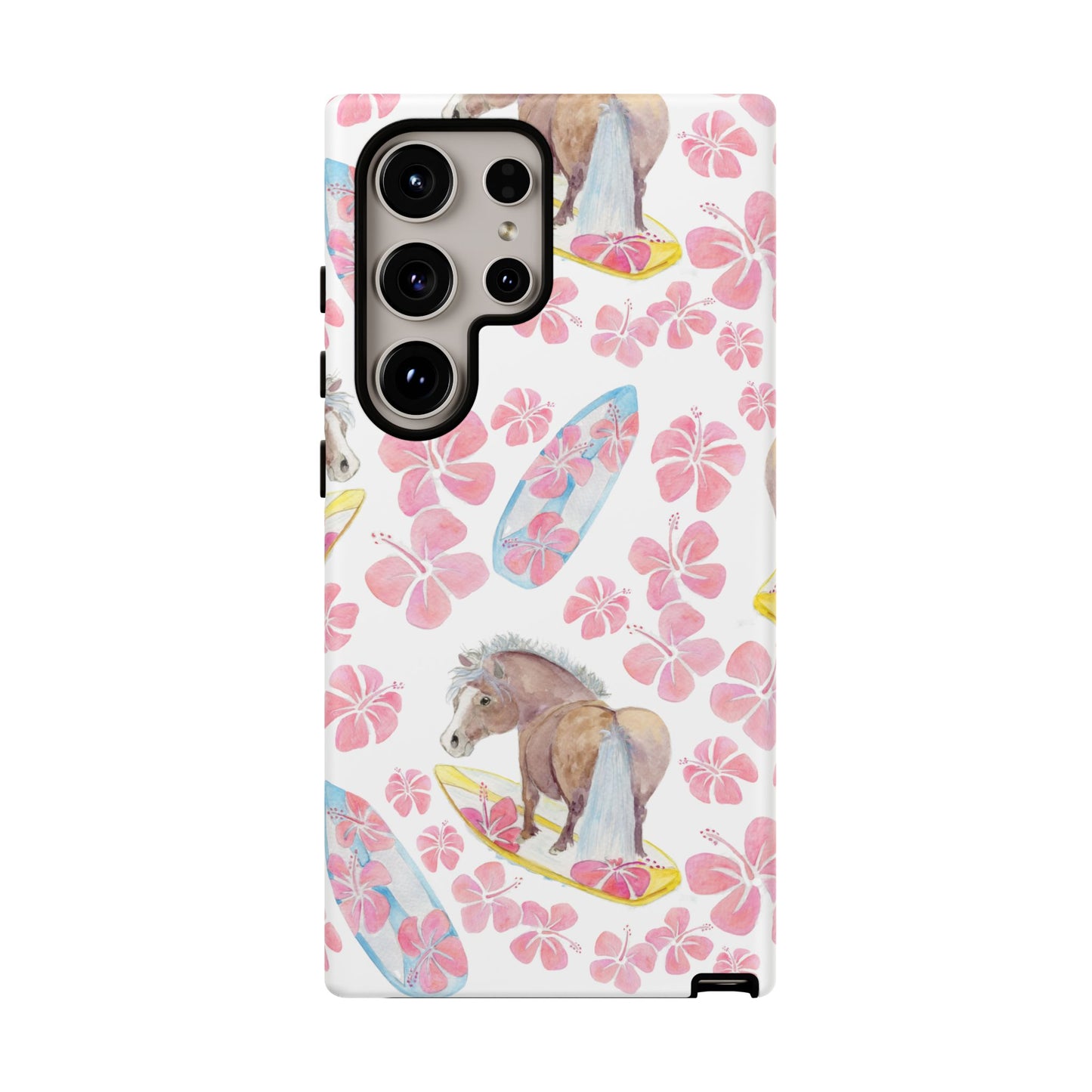 Adorable little sufer Tough Phone Cases