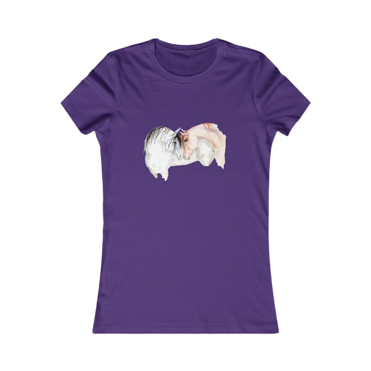 Women's Tee - Arabian kiss Watercolor Painting