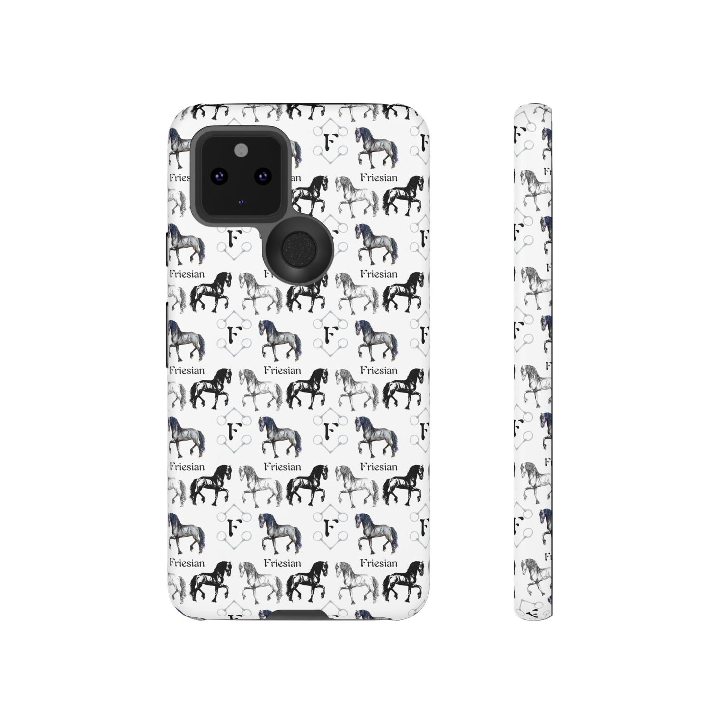 F is for Friesian Tough Phone Case