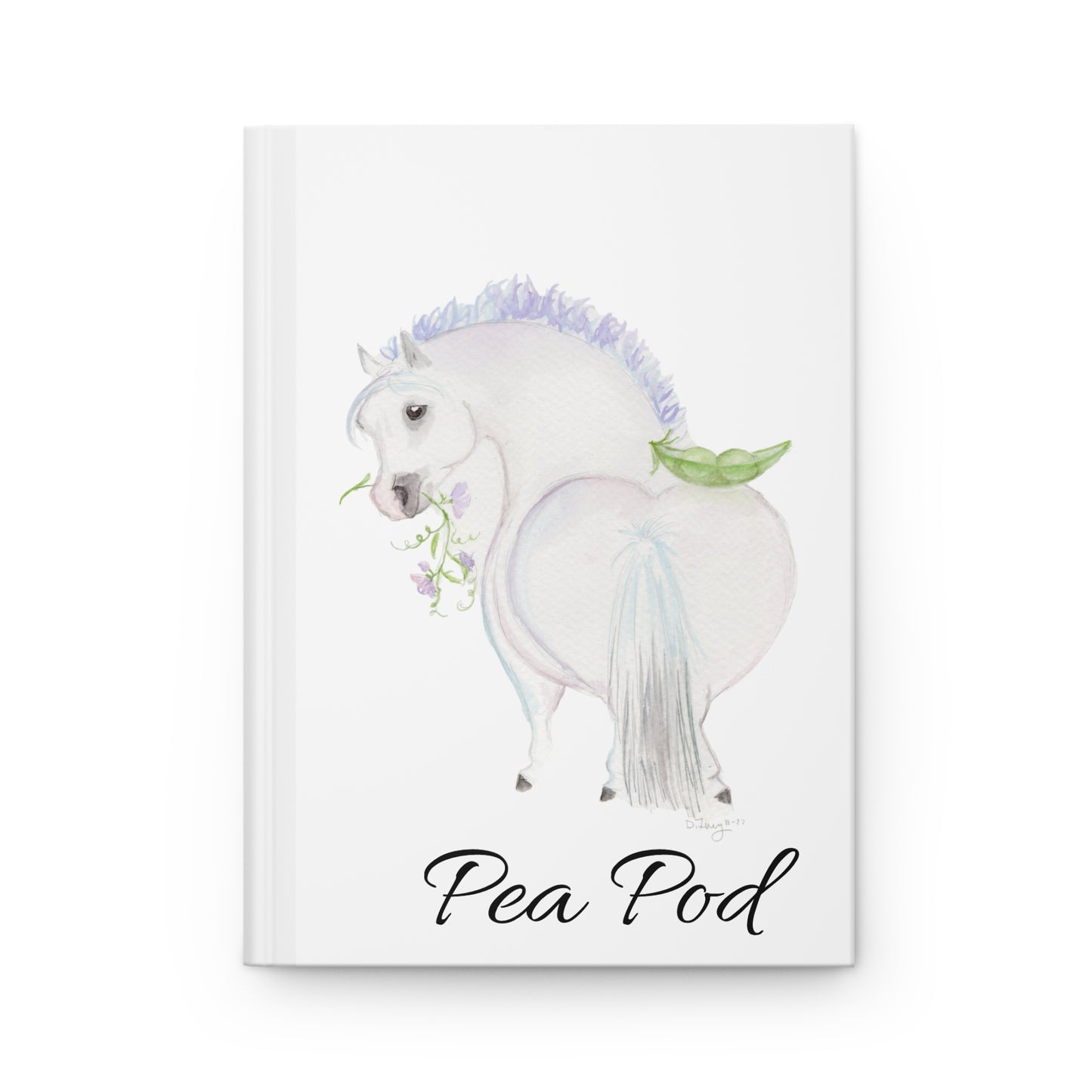 Journal Matte -Adorable little Pea pod