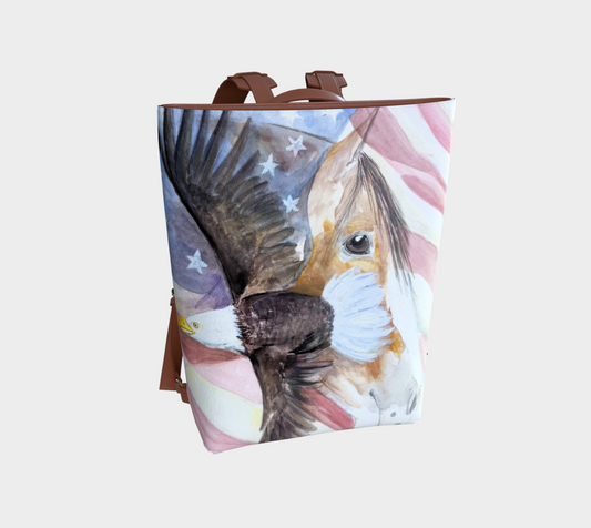 Legacy in FlightVegan Leather Backpack