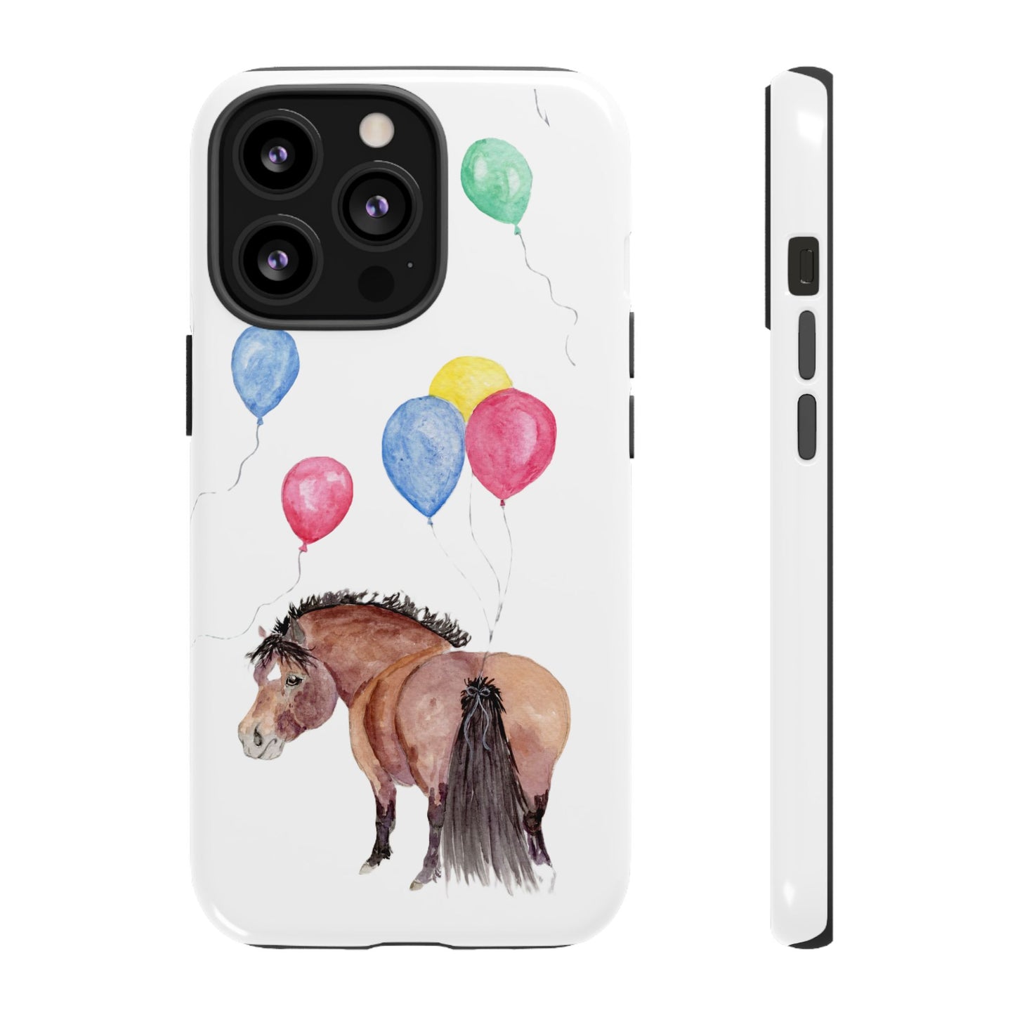 Adorable Mini Winnie Balloons Tough Phone Cases