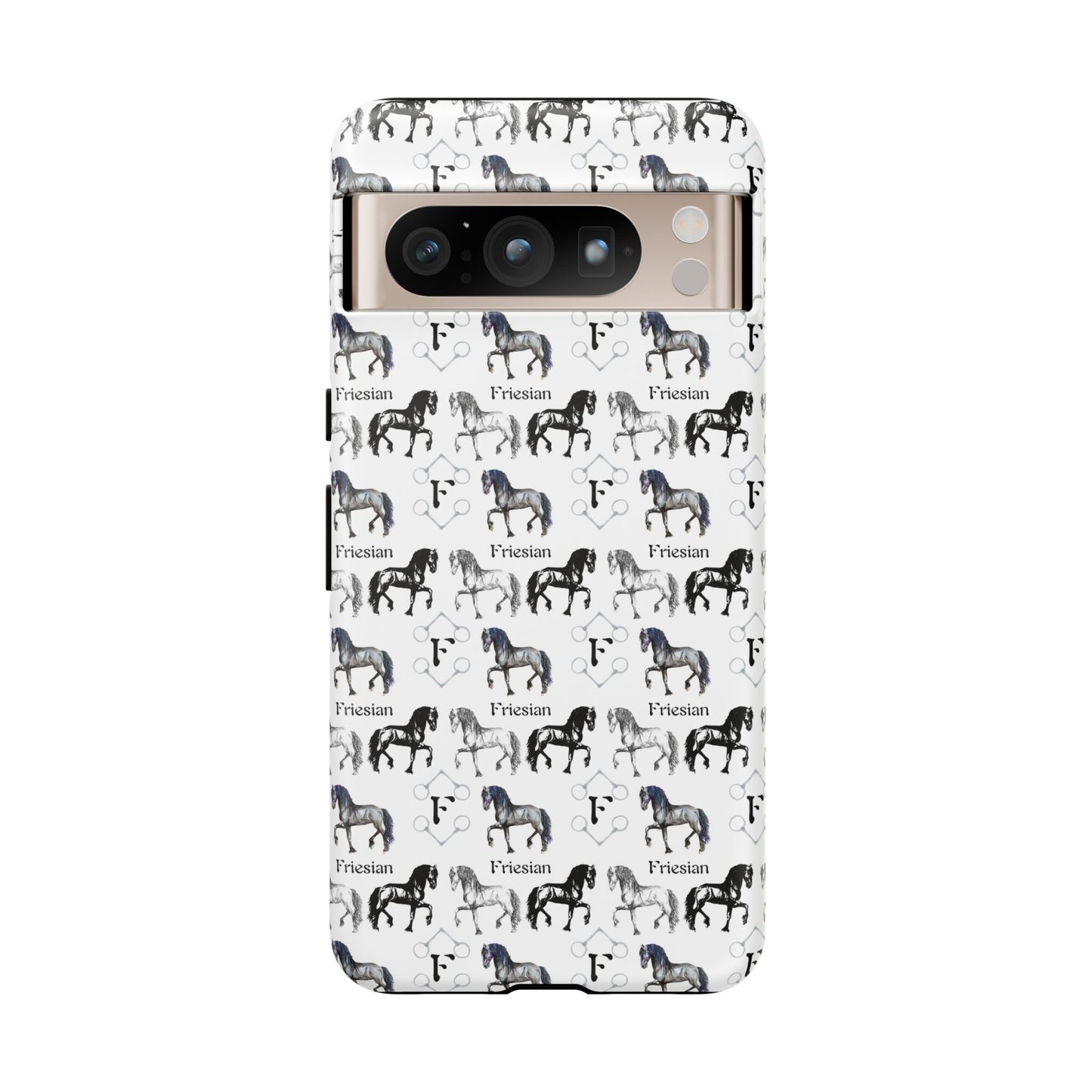 F is for Friesian Tough Phone Case