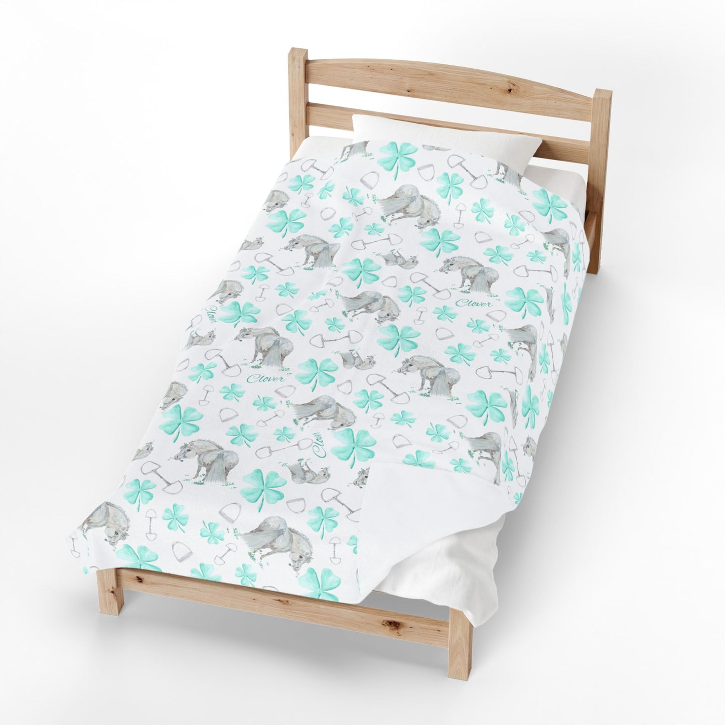 Plush Blanket Adorable Little Clover