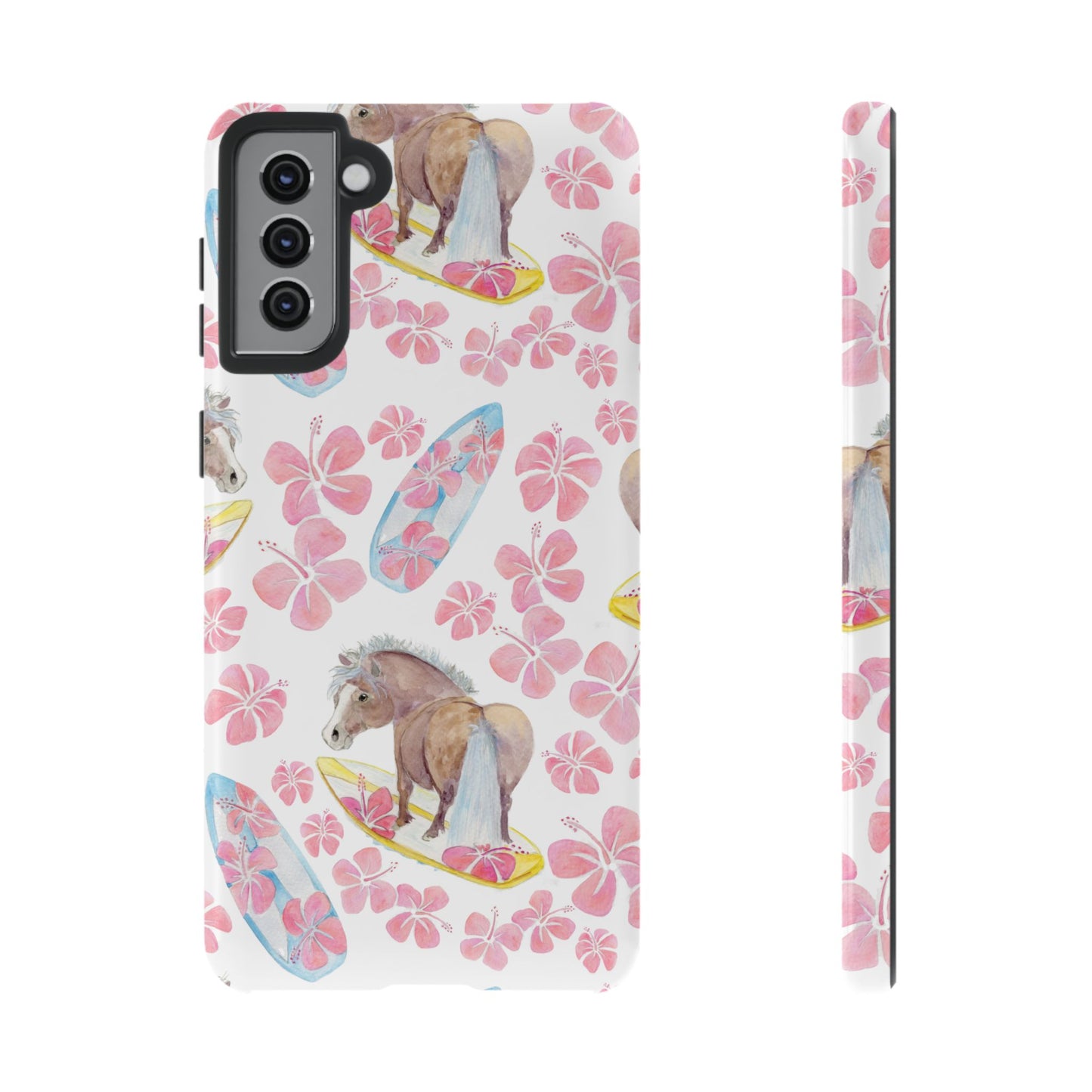 Adorable little sufer Tough Phone Cases