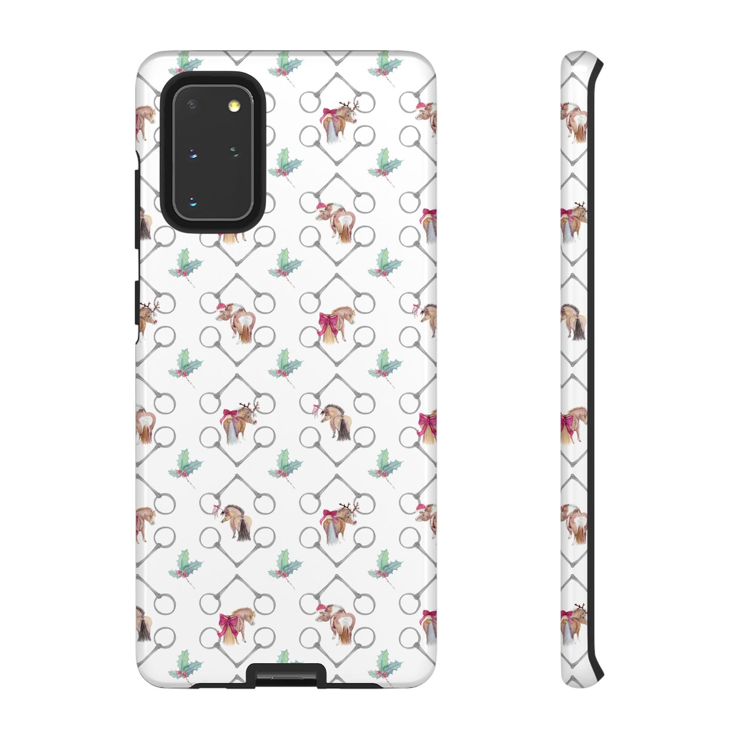 Adorable Ponies and holly Tough Phone Cases