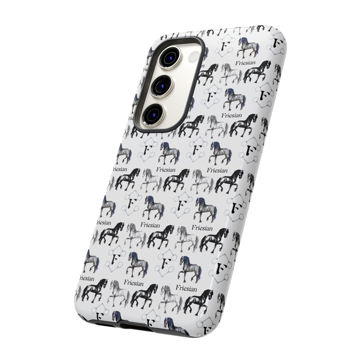 F is for Friesian Tough Phone Case