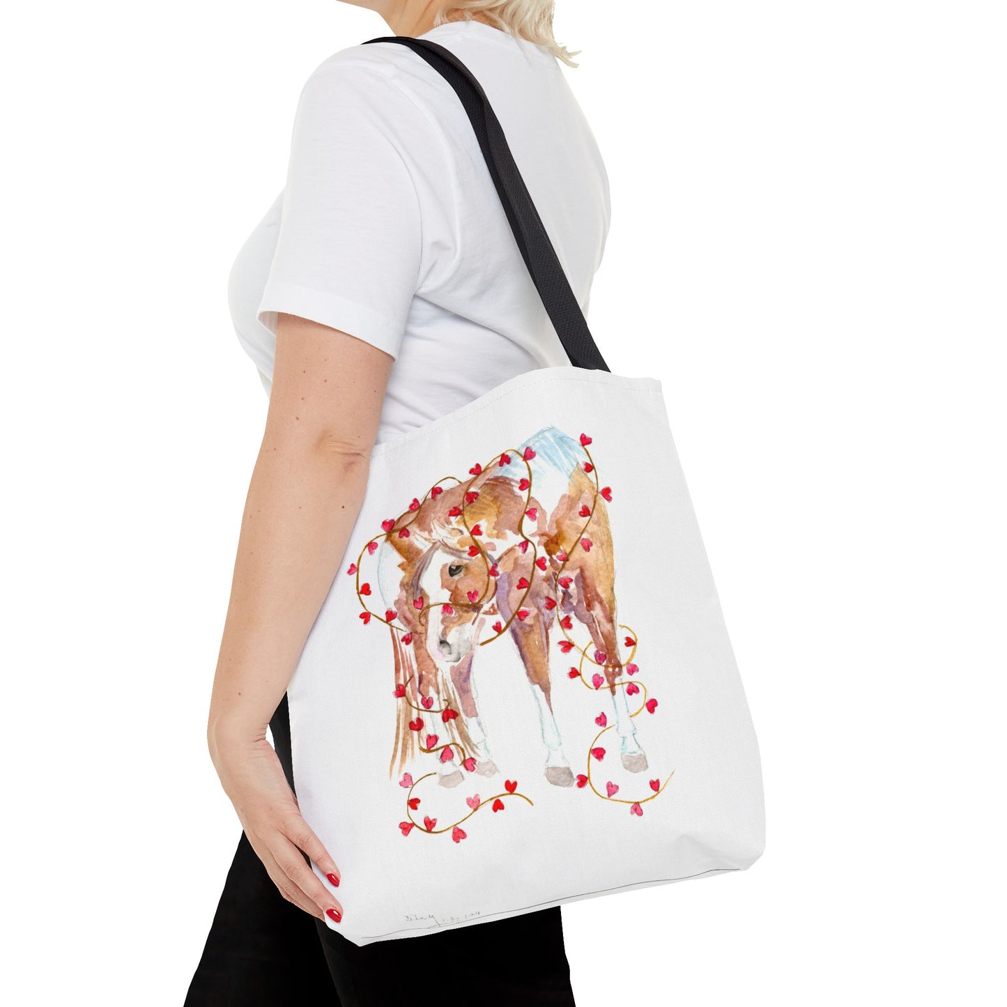 Painted in love  -Tote