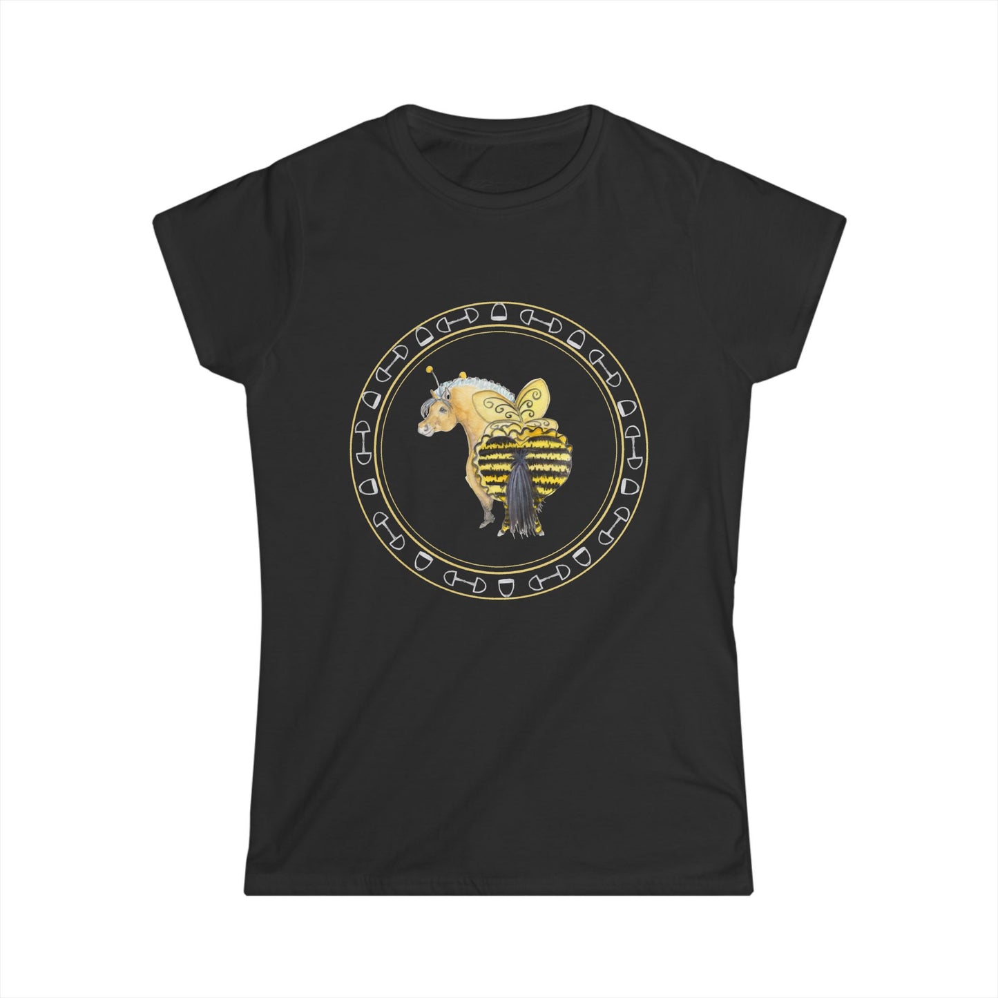 Women's Softstyle Tee- Bee Adorable
