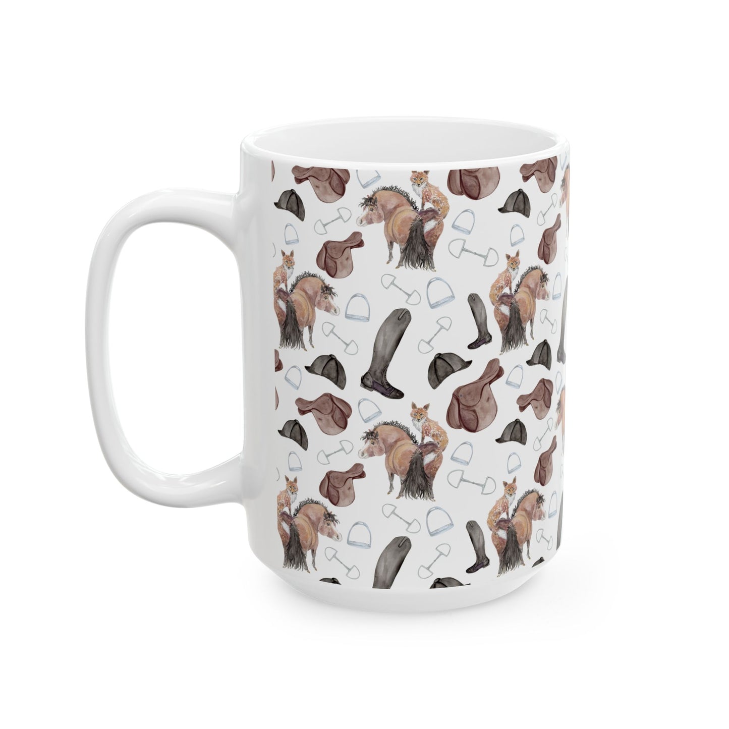 Adorable fox pony Watercolor-  Mug