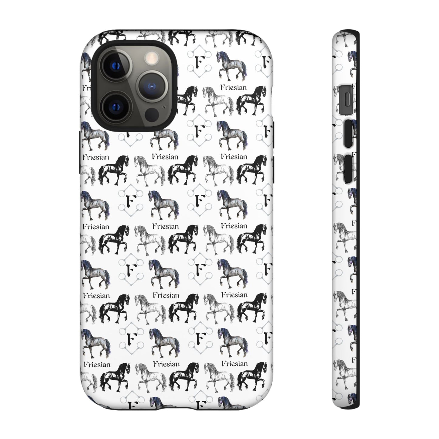 F is for Friesian Tough Phone Case