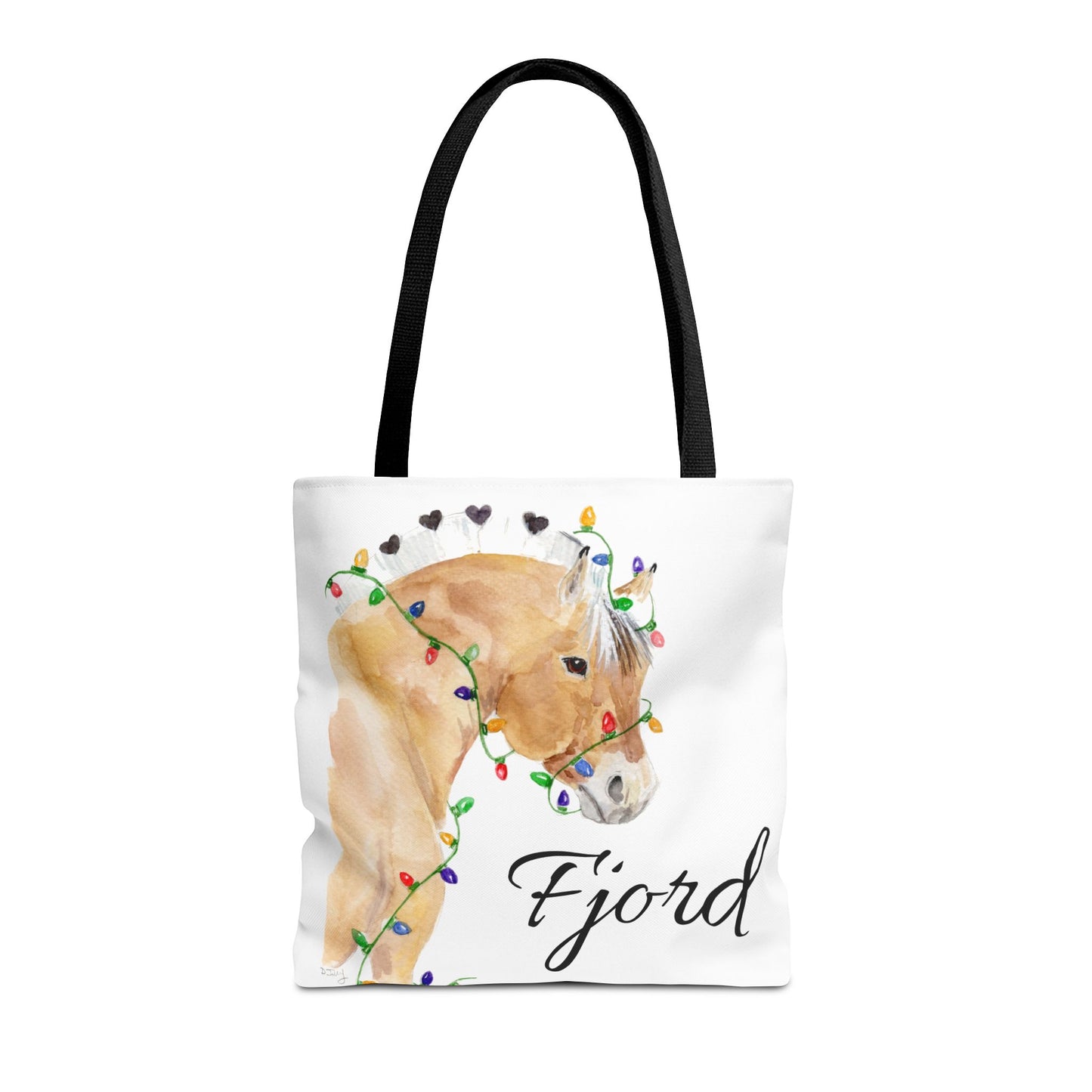 Lights and Love — Fjord Horse Tote Bag