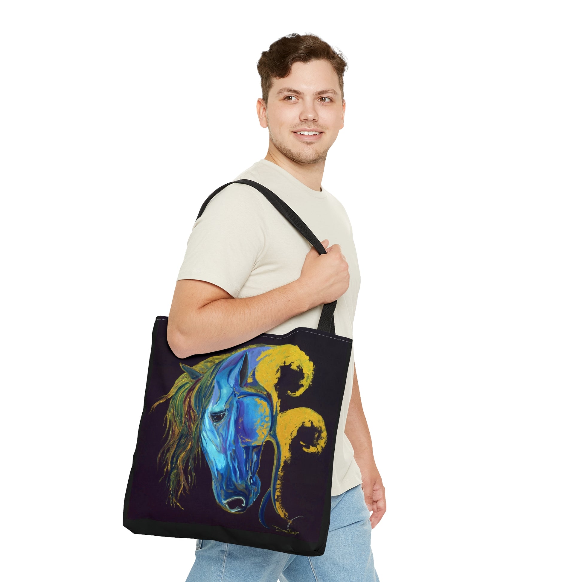 Sea horse Crest - Tote Bag - SonaEquestrian