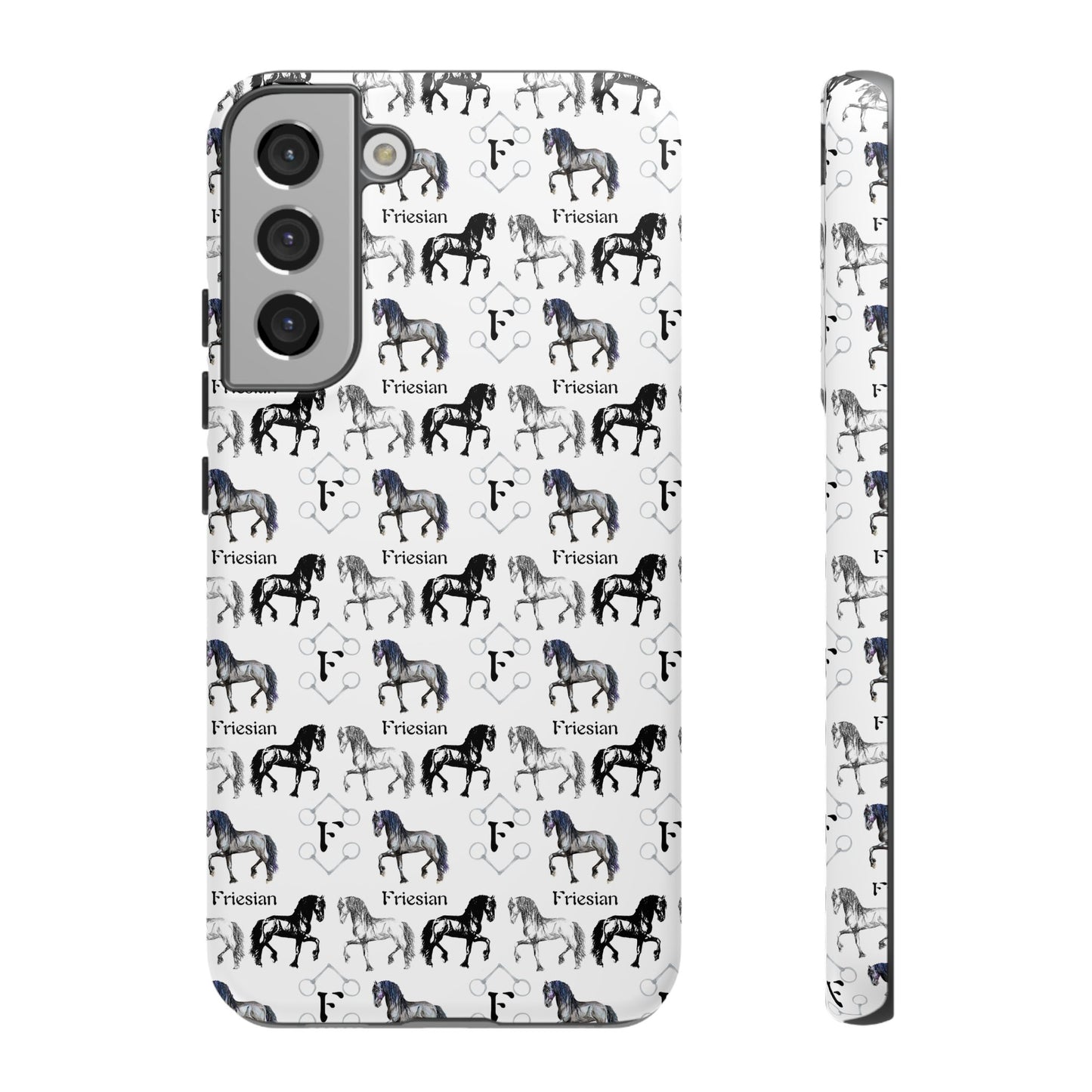 F is for Friesian Tough Phone Case