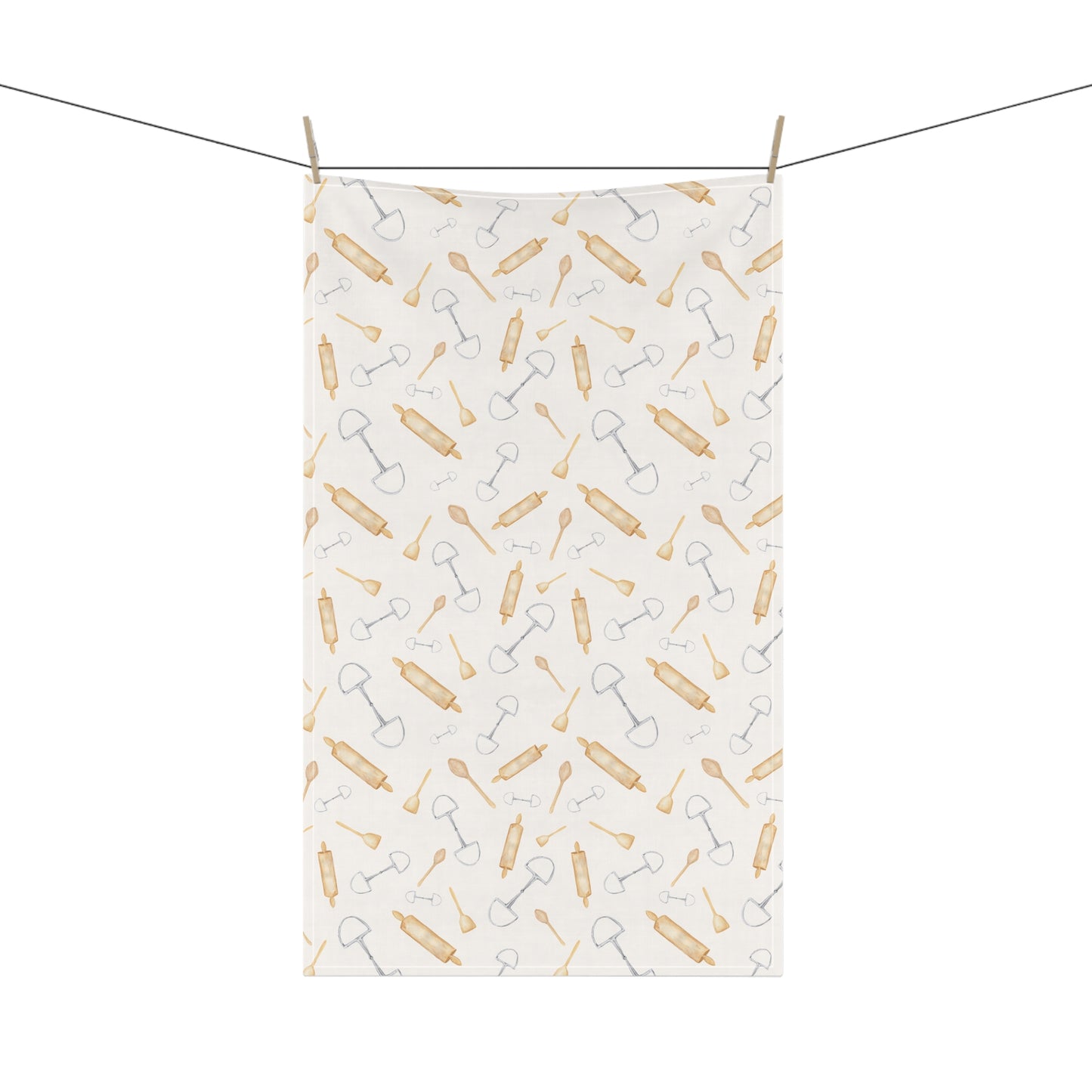 Bits and baking print Tea Towels (cotton)