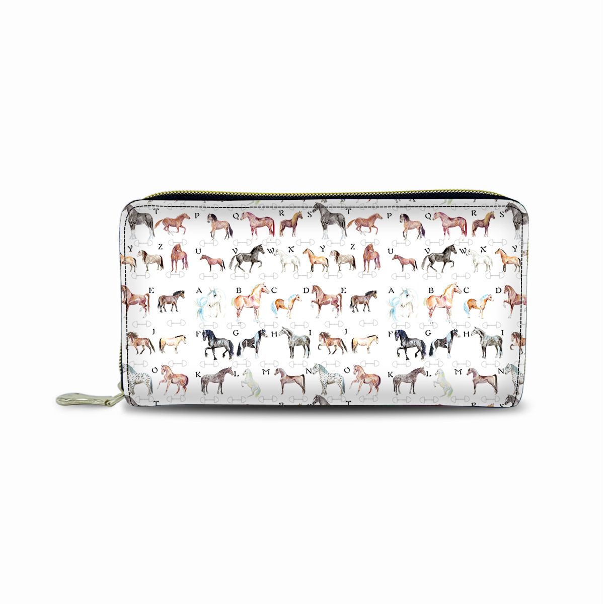 ABC Horse Breeds Fashion Wallet