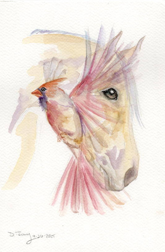 Cardinal Rule - Framed