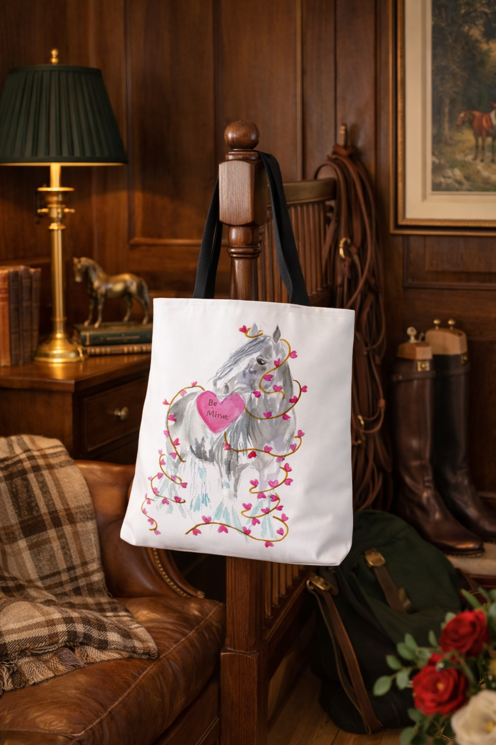 Gypsy Love - Gypsy Vanner  -Tote