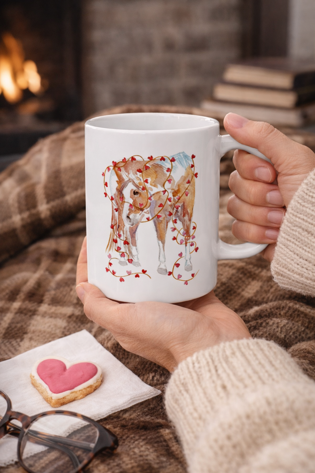Painted in Love-  Mug