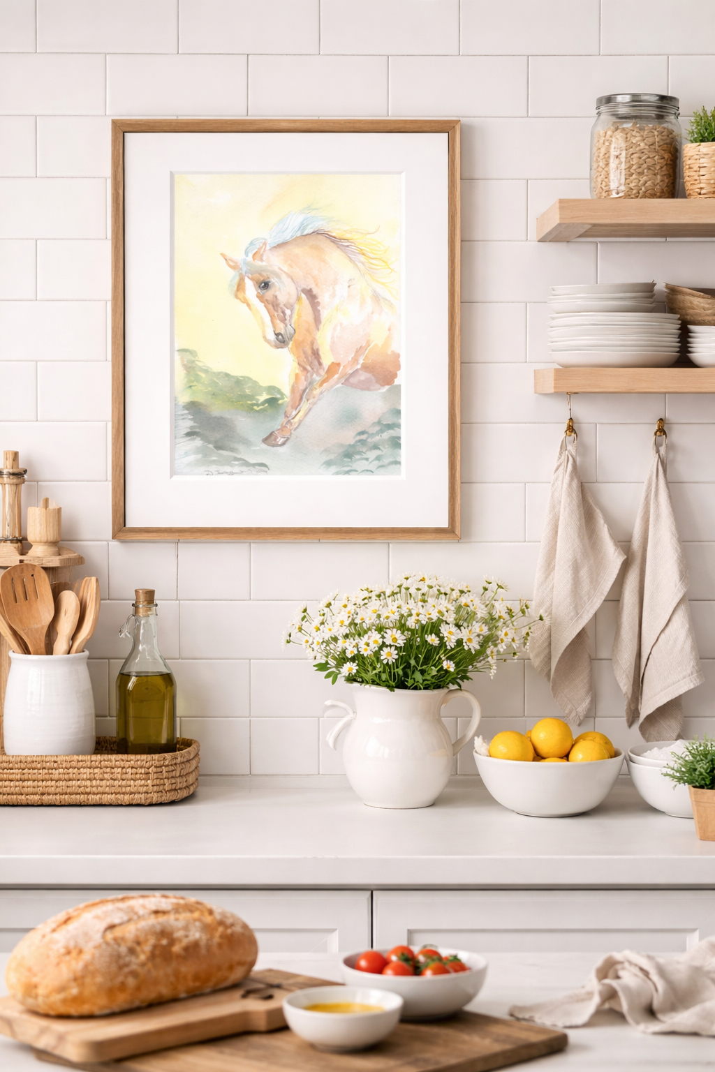 Sun Splash - Original Watercolor Giclee Print