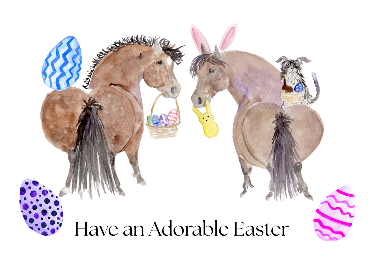 Happy easter E-card