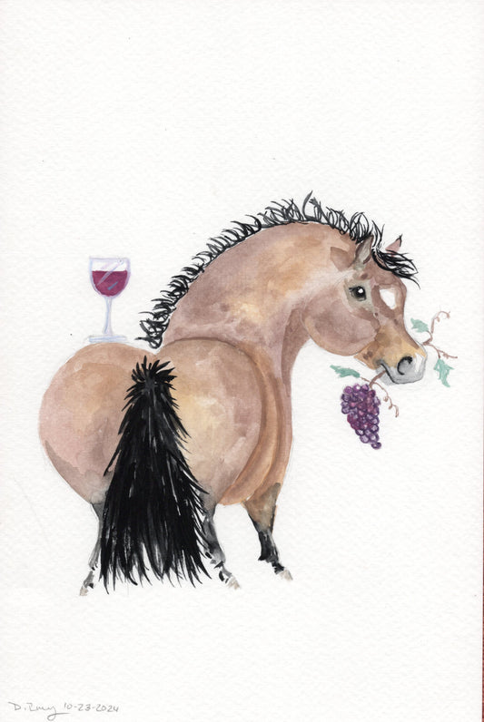 Adorable Little Vinyard- Giclee Fine Art Prints