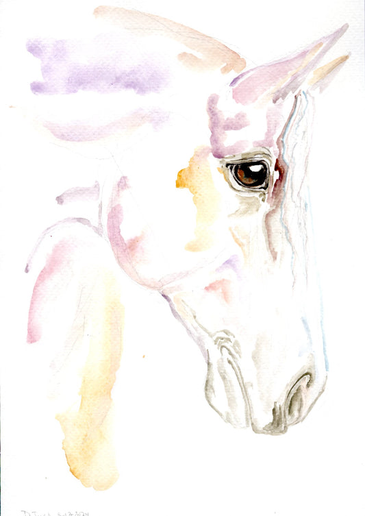 Simplicity- Original Watercolor