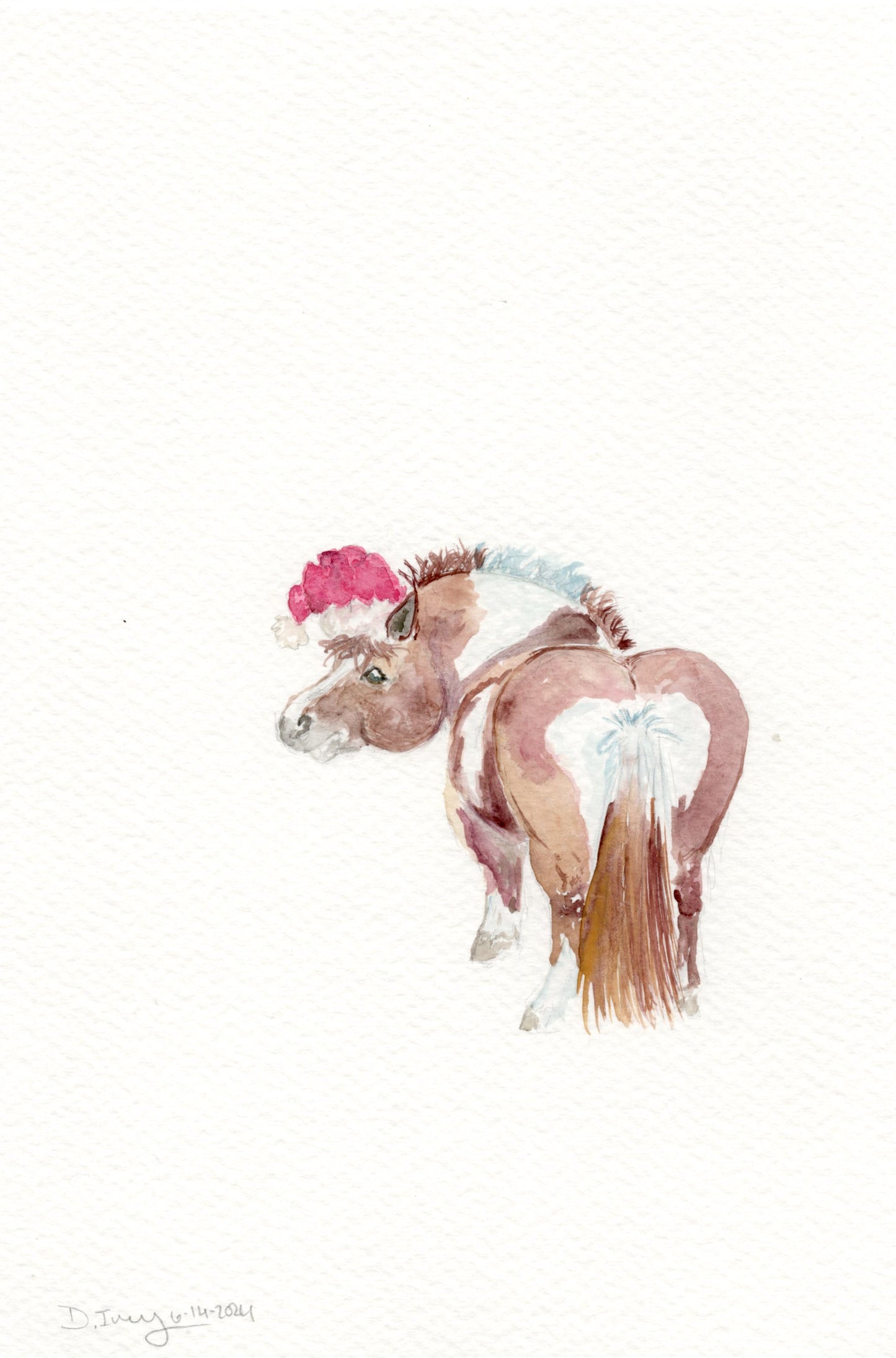 Adorable Ponies Holiday 10 Pack of Postcards