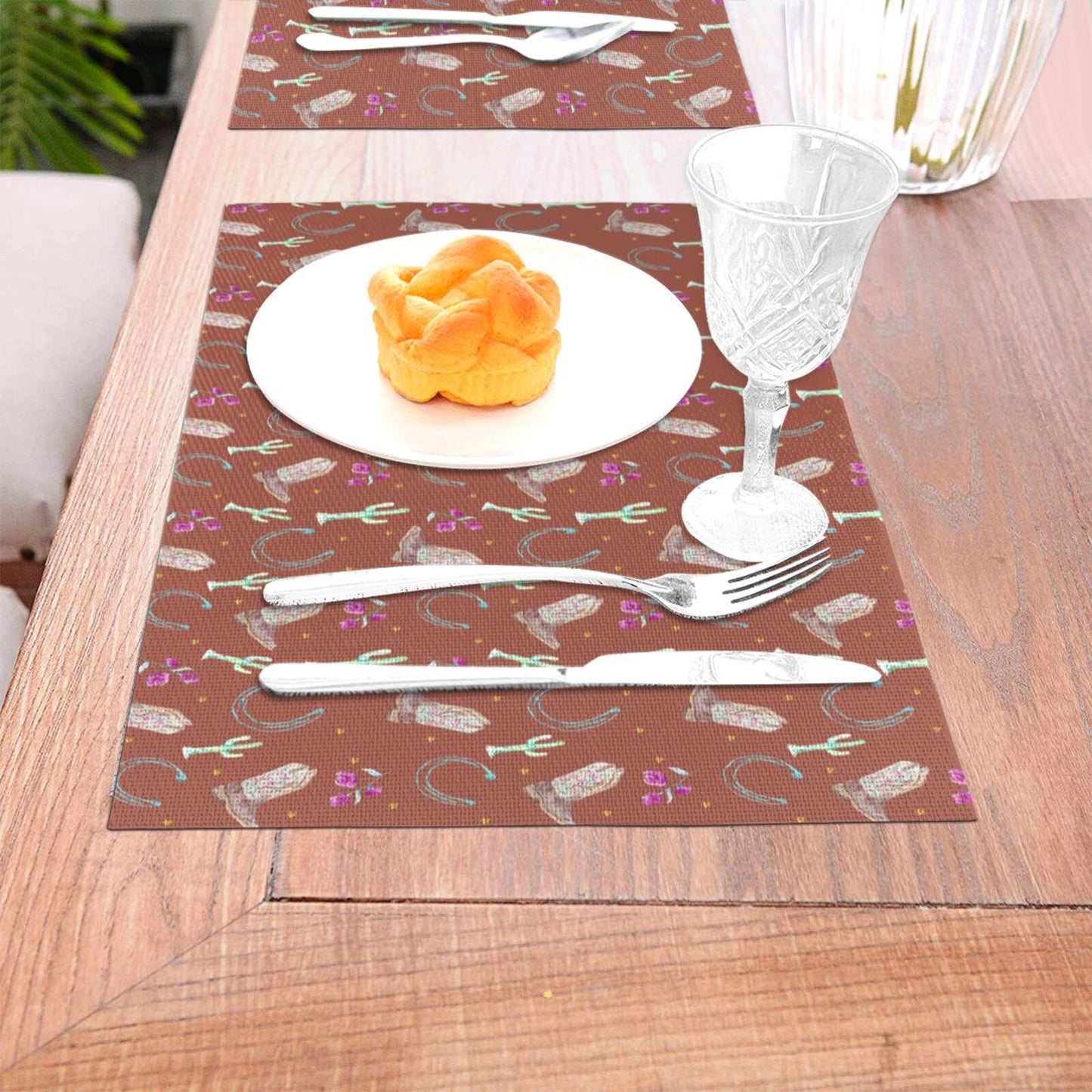 Lucky Boots-  Placemats Set of 4