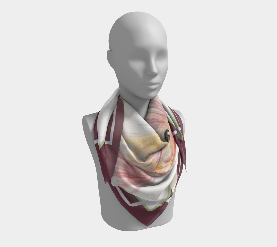 Cardinal Rule square scarf