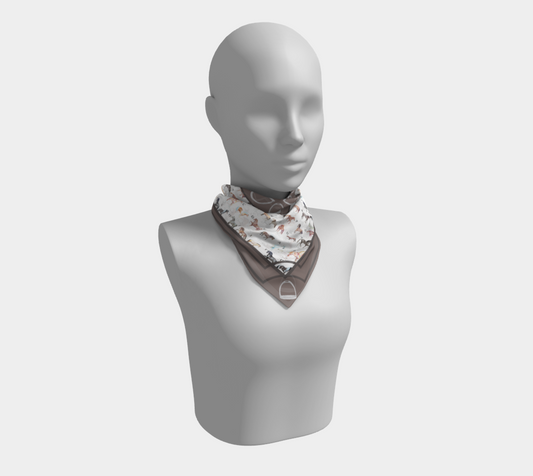 Abc Horse Breeds scarf