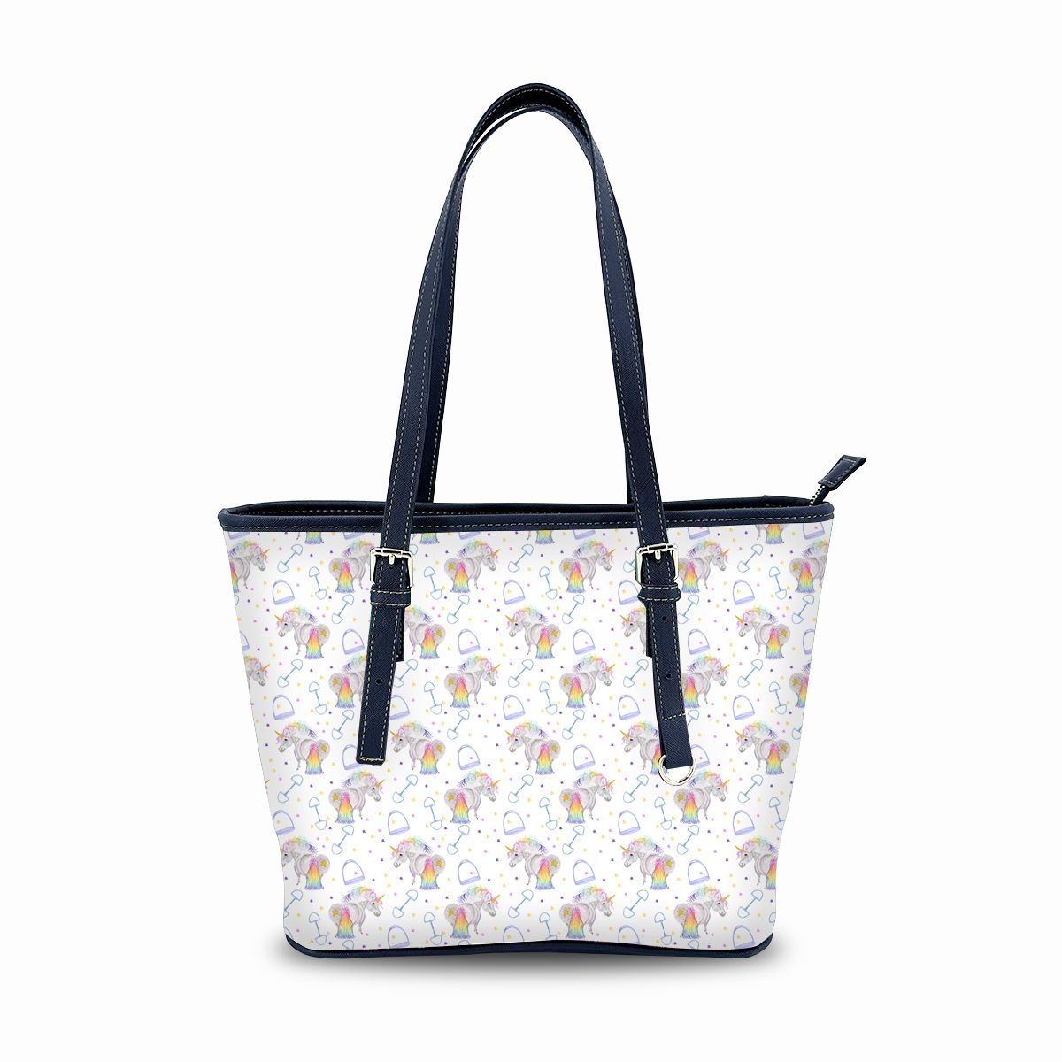 Adorable Little Unicorn Print Fashion Tote Bag