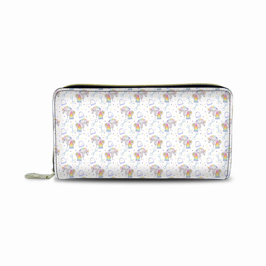 Adorable Little Unicorn Print Fashion Wallet