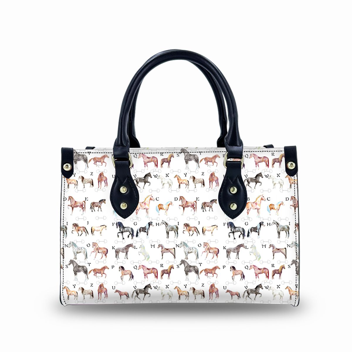 ABC Horse Breeds Small Fashion Bag