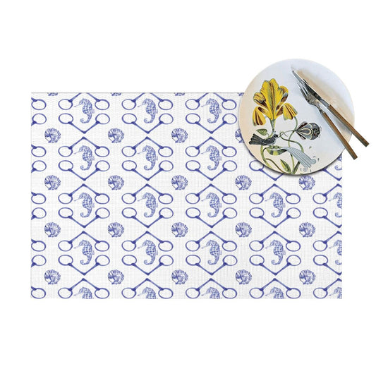 Seahorses and Bits Placemats Set of 4