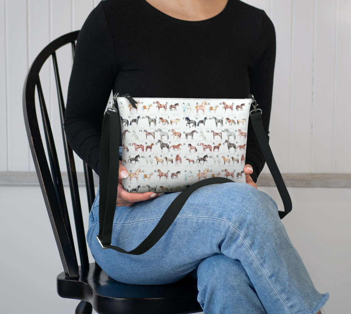 Abc Horse Breeds Crossbody
