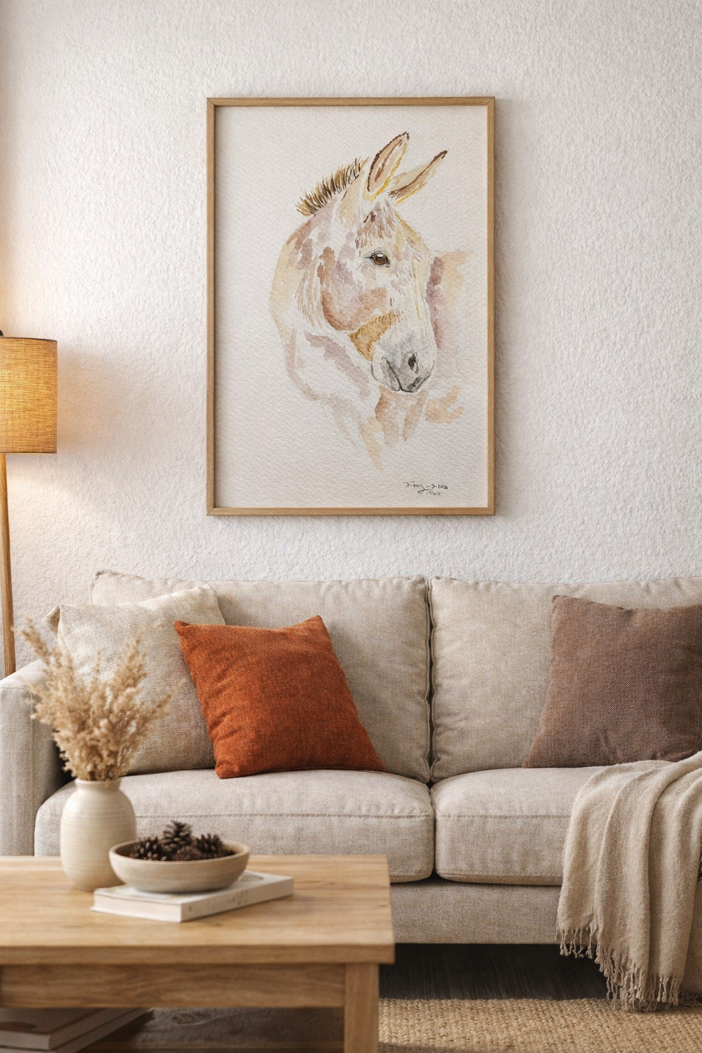 The look of sweetness- Original Watercolor Giclee Print