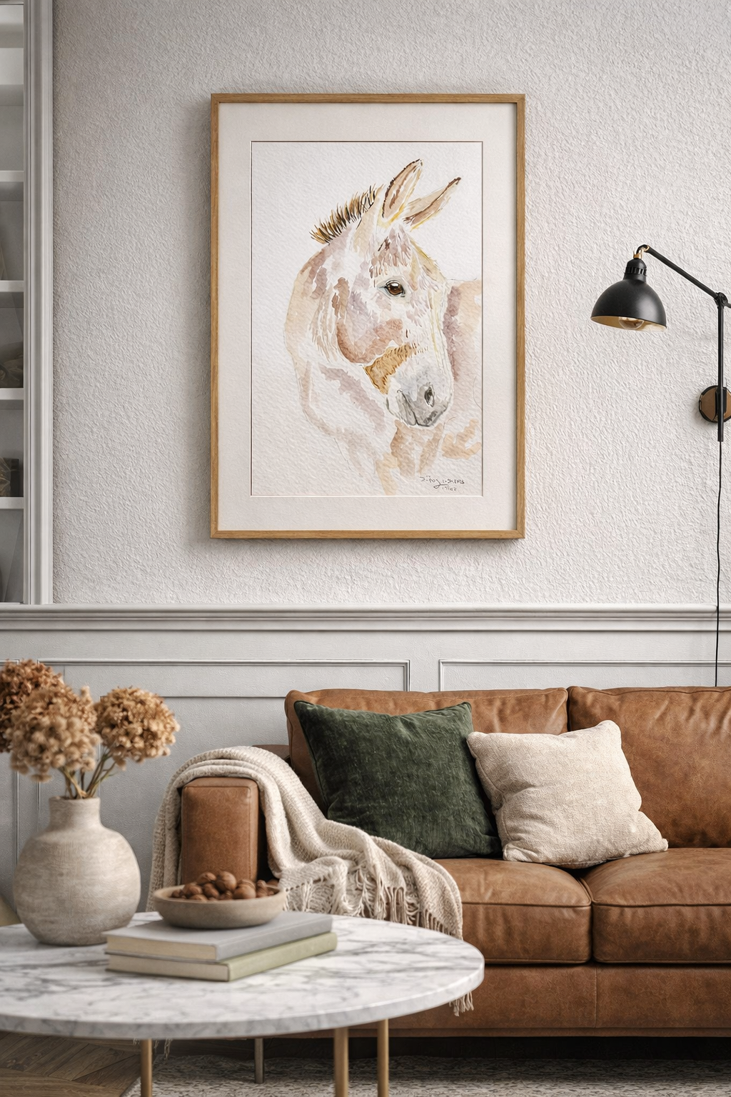 The look of sweetness- Original Watercolor Giclee Print