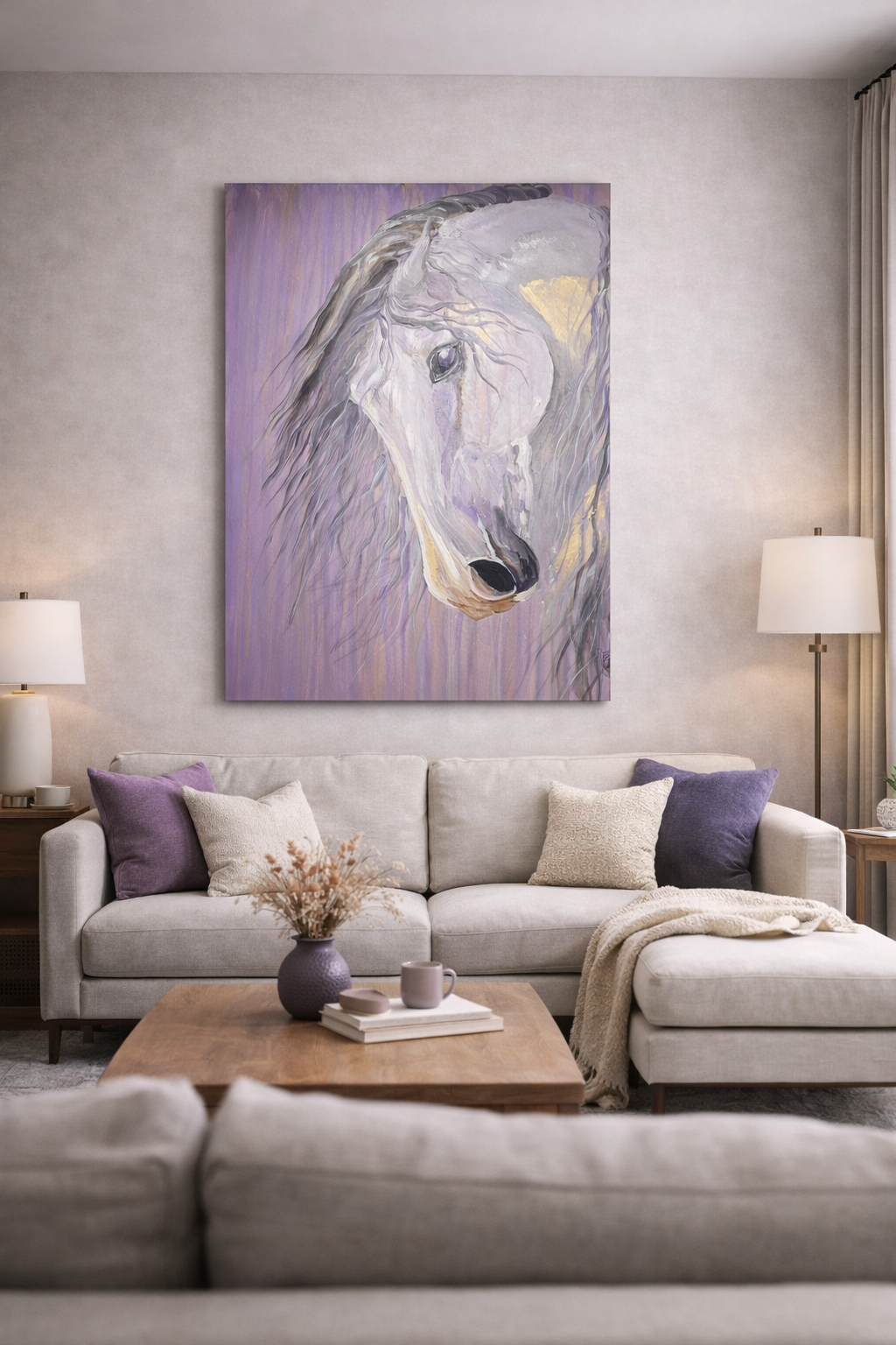 Lavendar Horse