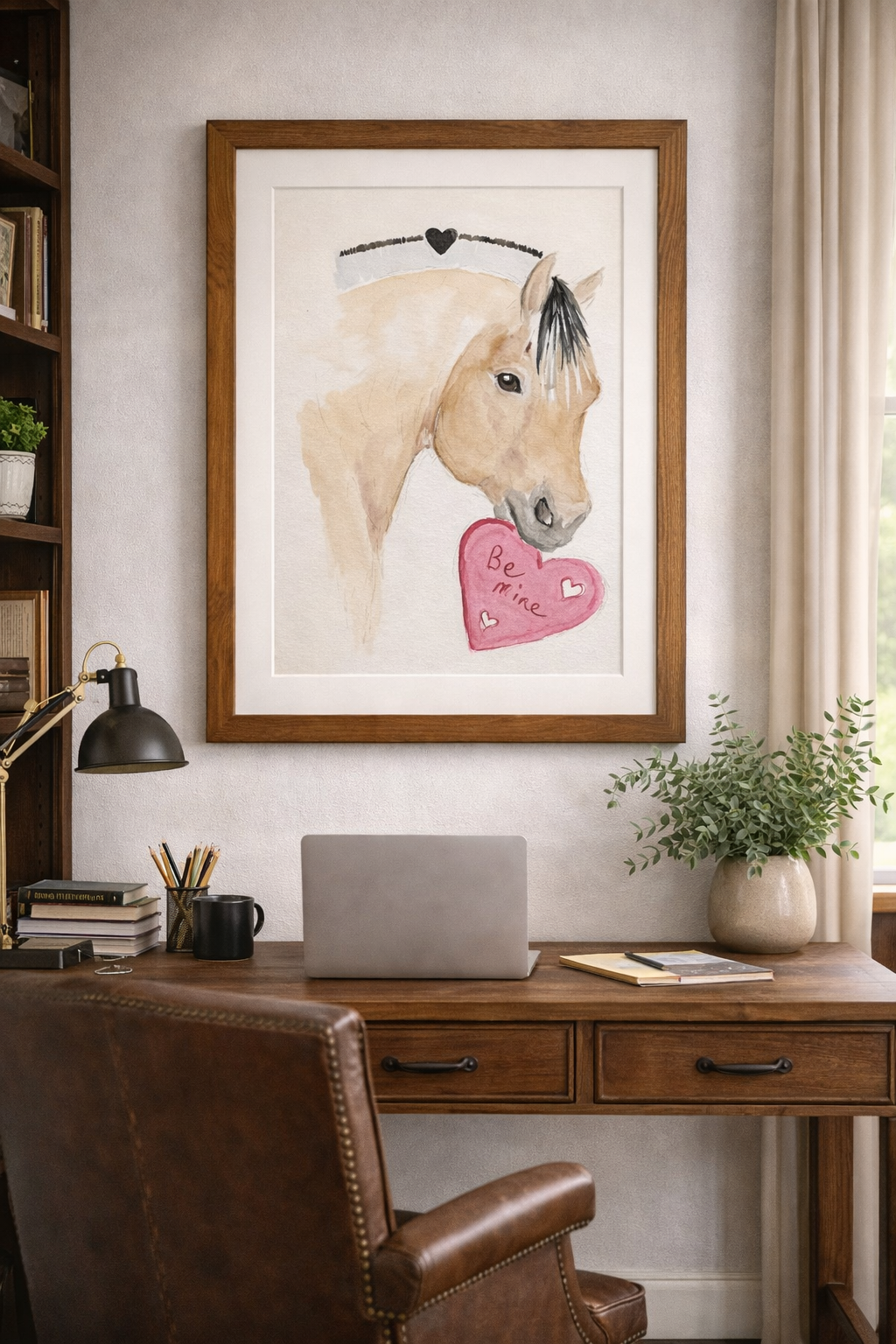 Im Crazy Fjord you- Giclee watercolor print