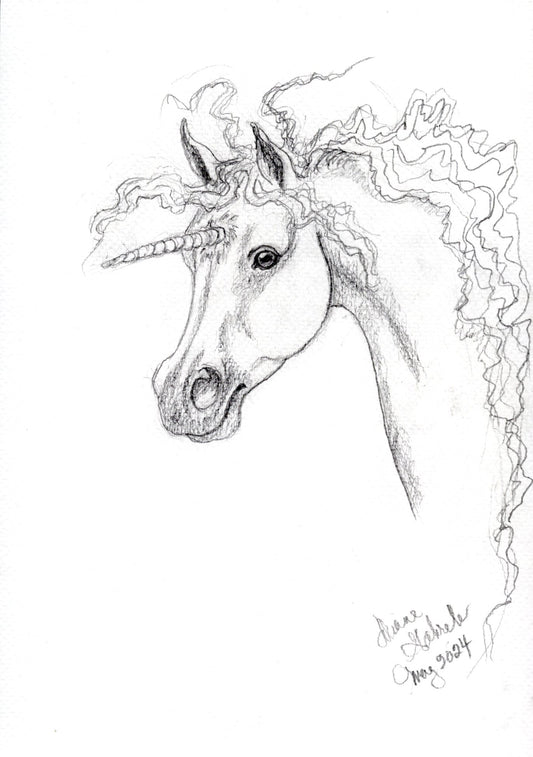 Unicorn sketch