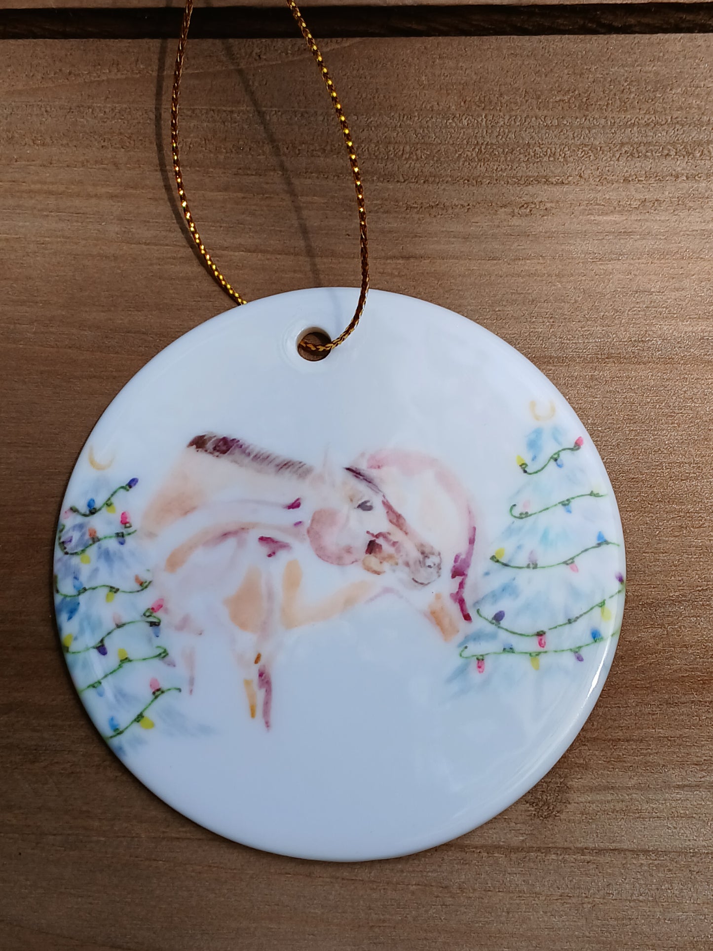 Holiday Ceramic Ornament