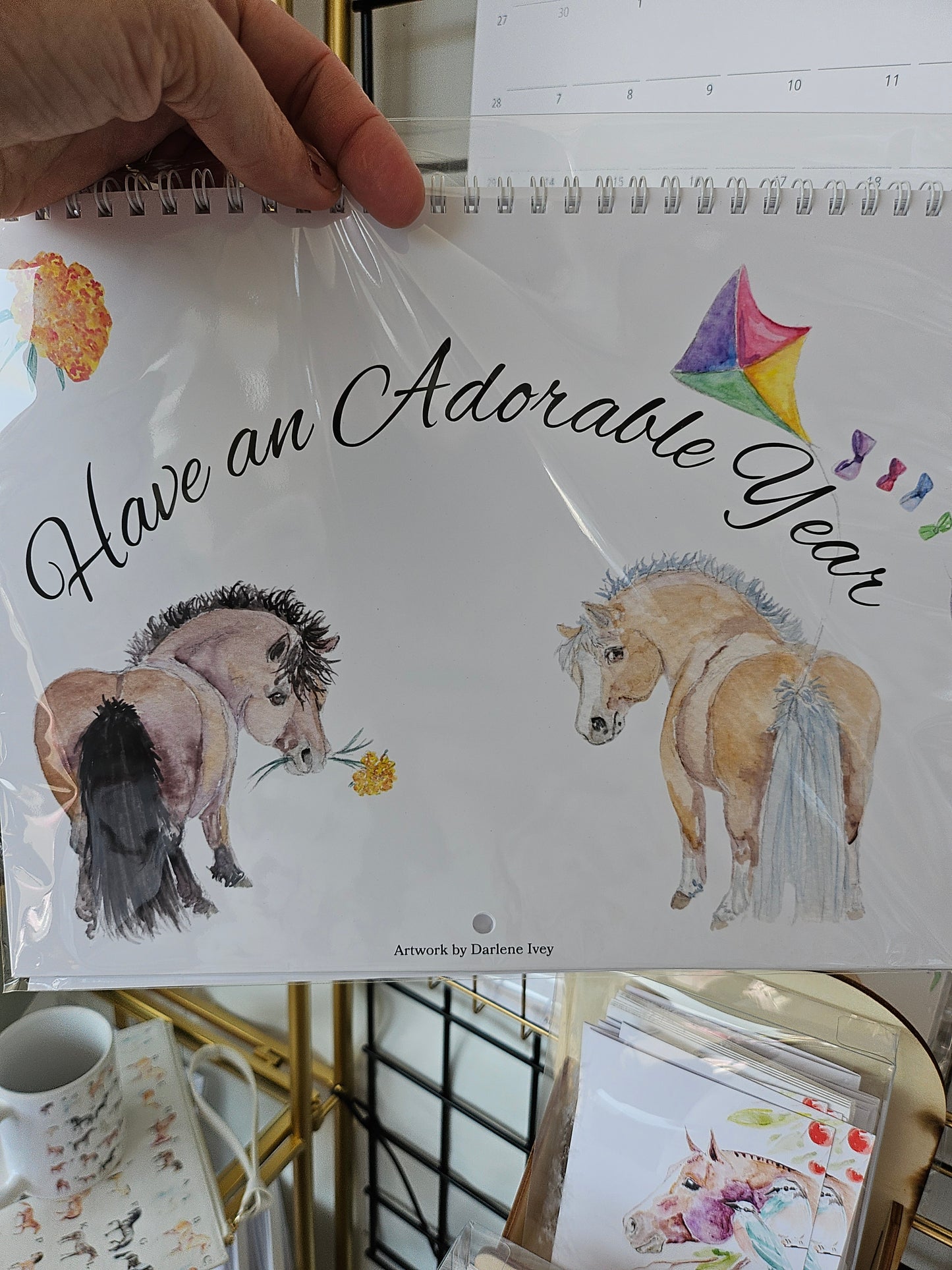 Adorable Ponies 2025 Calendar