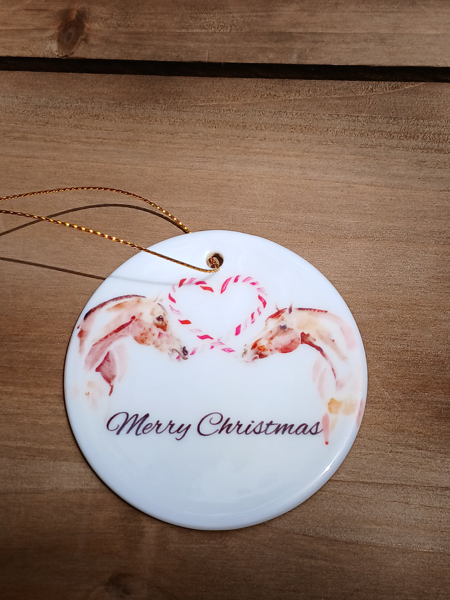 Holiday Ceramic Ornament