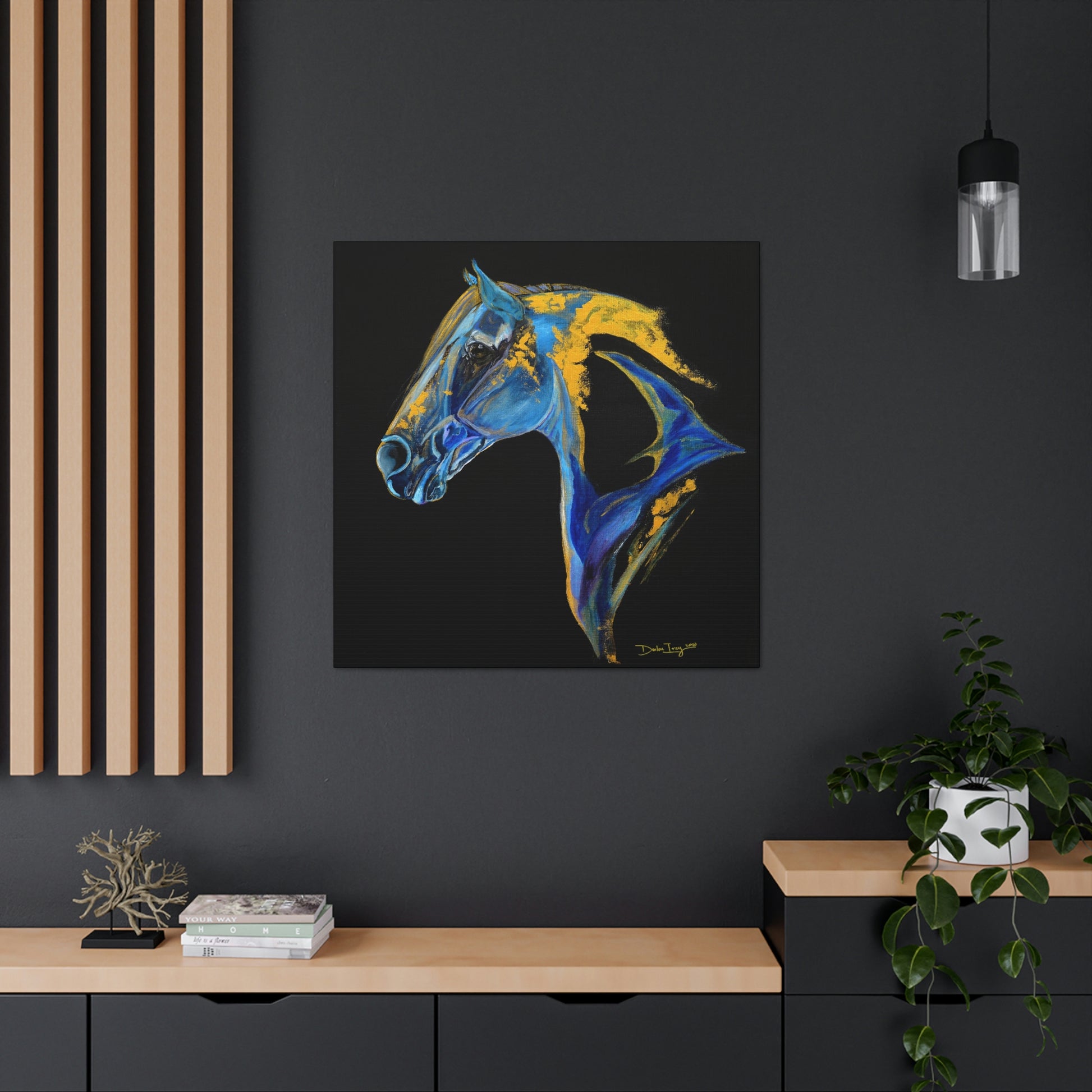 Sea Horse- Ocean Canvas Gallery Wraps - SonaEquestrian