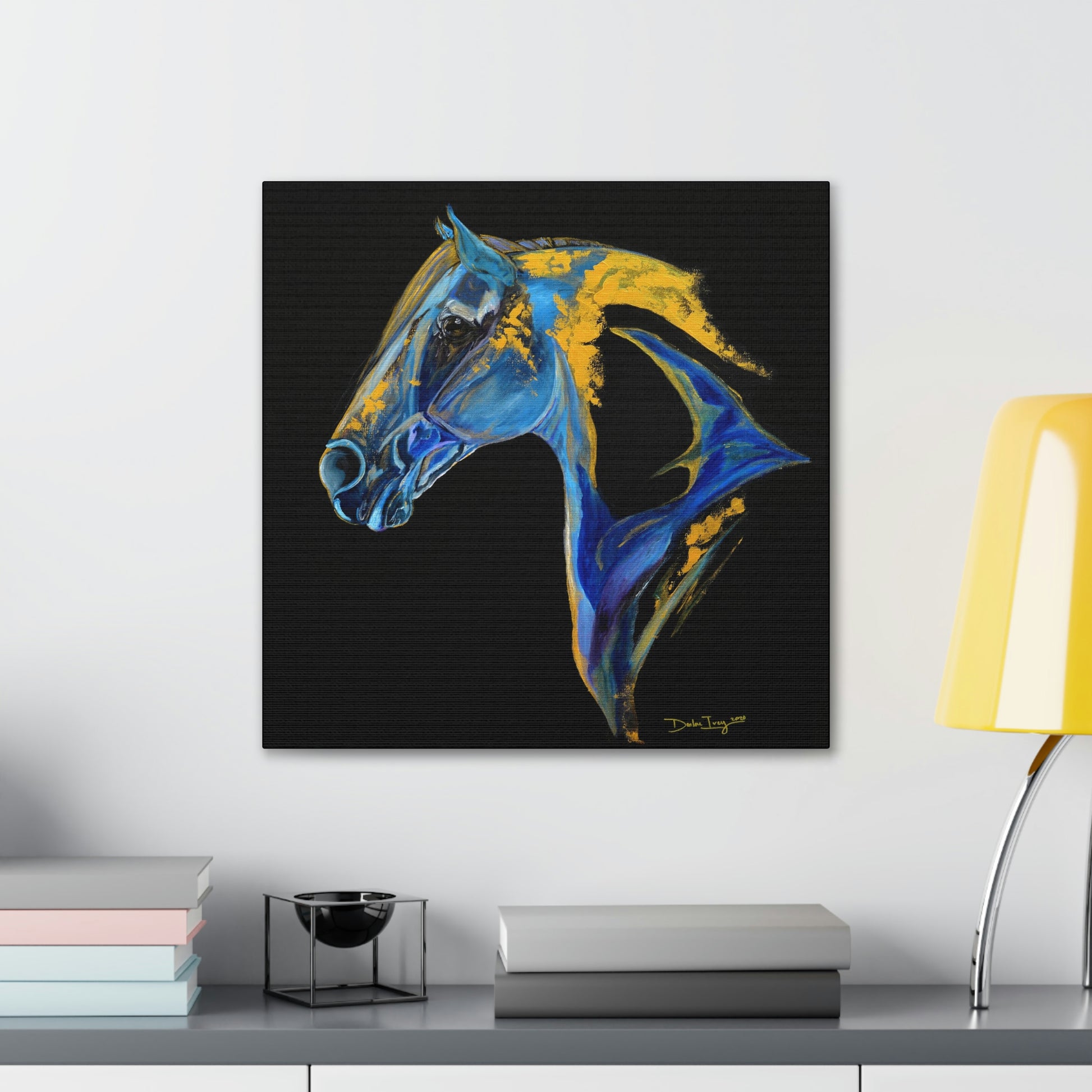 Sea Horse- Ocean Canvas Gallery Wraps - SonaEquestrian