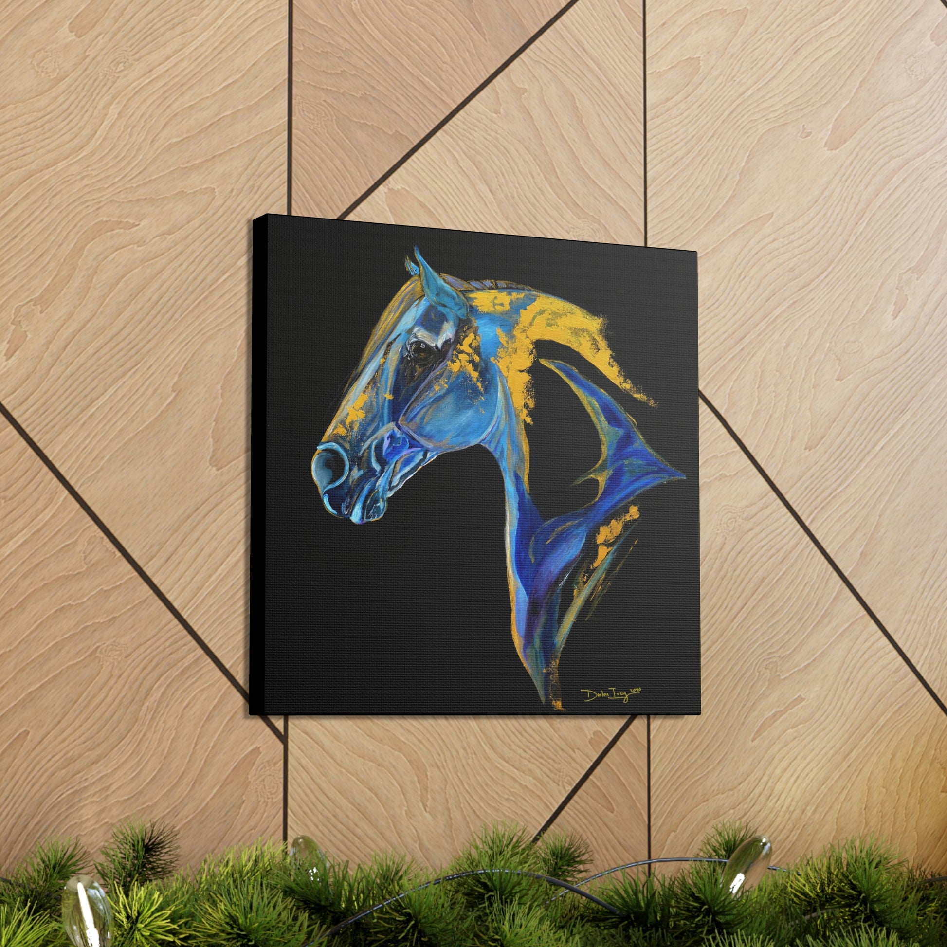 Sea Horse- Ocean Canvas Gallery Wraps - SonaEquestrian