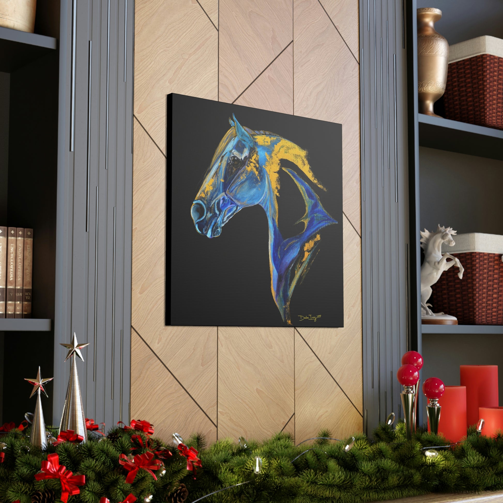 Sea Horse- Ocean Canvas Gallery Wraps - SonaEquestrian