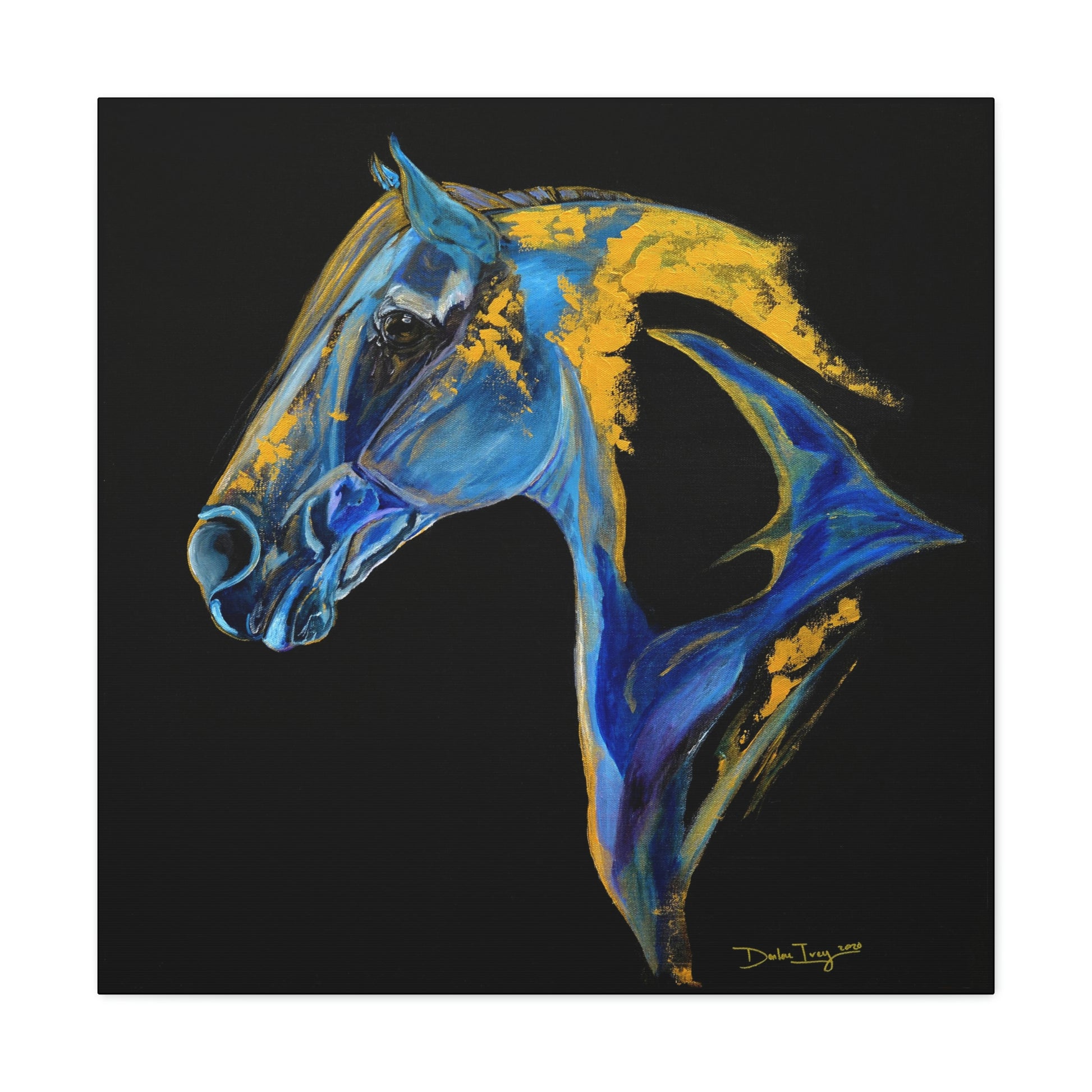 Sea Horse- Ocean Canvas Gallery Wraps - SonaEquestrian